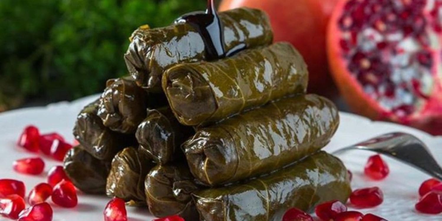 محاشي ورق عنب وملفوف وخضار