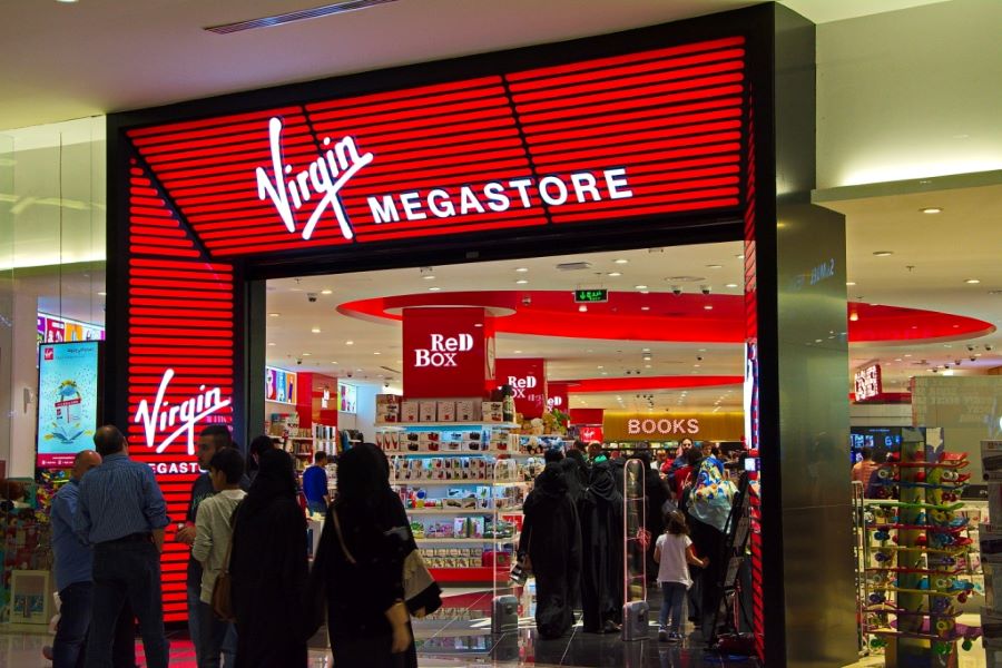 محل Virgin Megastore King Khalid International Airport