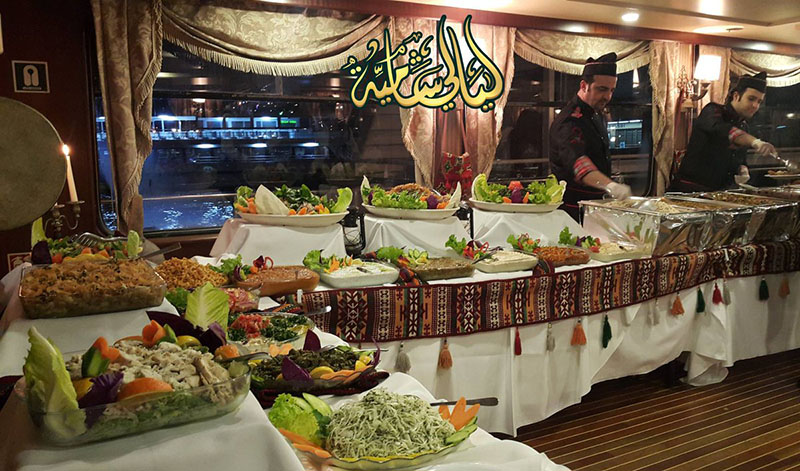 معلومات عن مطعم ليالي شامية اسطنبول