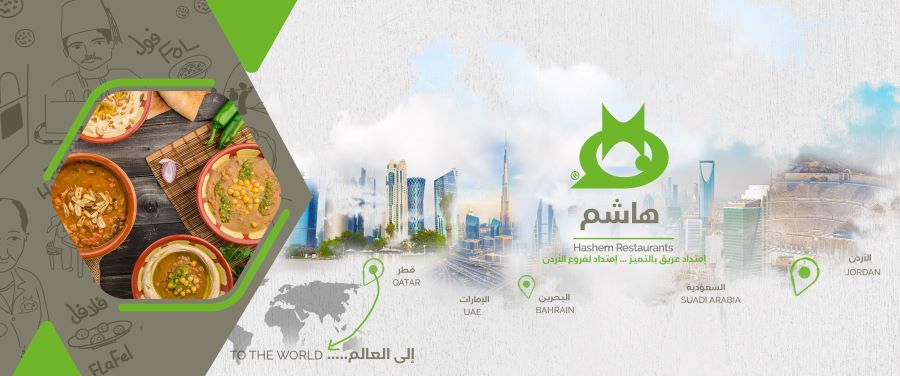 وسائل التواصل المتاحة في مطعم هاشم أبوظبي