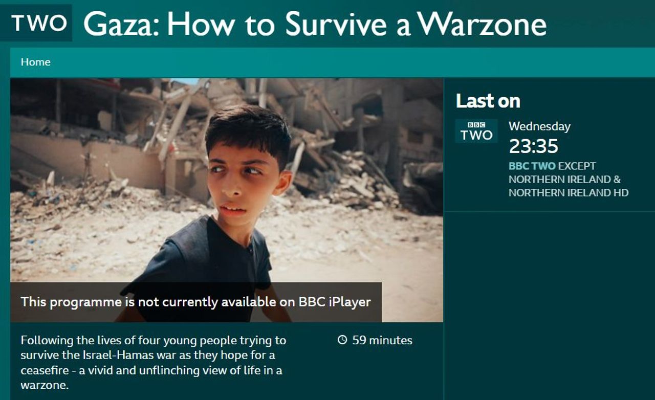 Gaza: How to Survive a Warzone