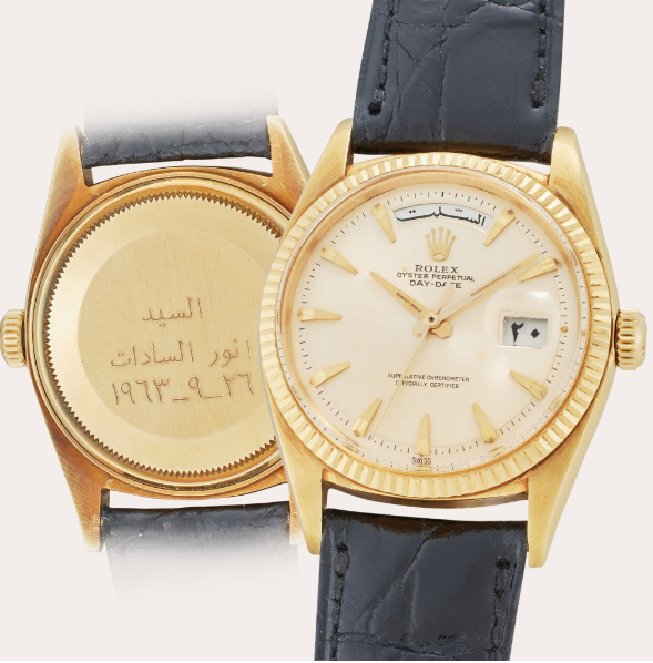 Egyptian President Gamal Abdel Nasser's watch