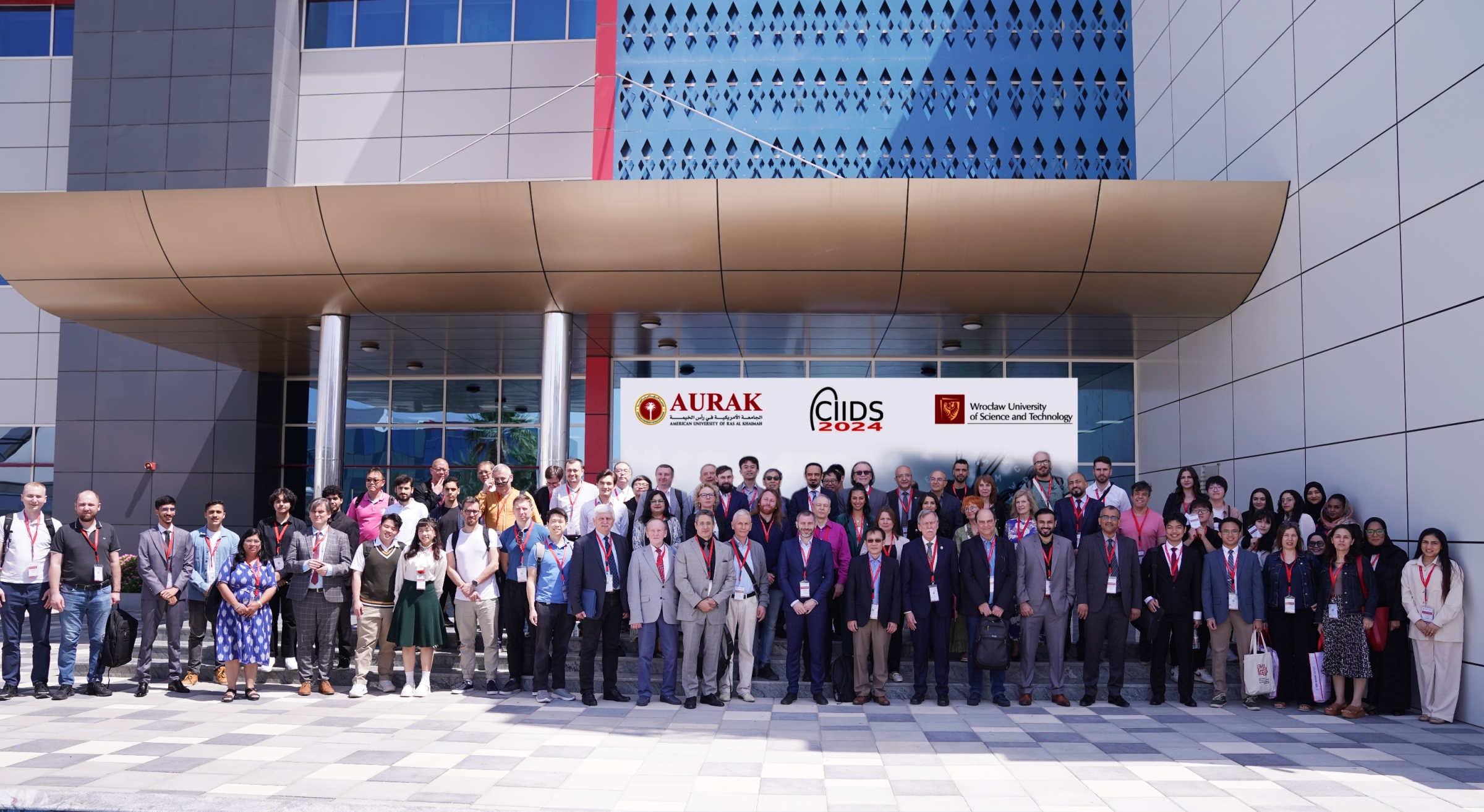 ACIIDS 2024 participants at AURAK Campus
