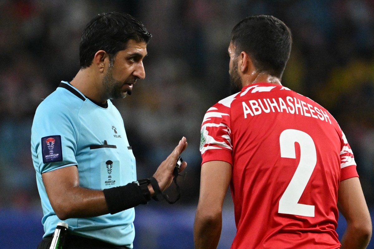 حكم مباراة الأردن وكوريا الجنوبية في نصف نهائي كأس آسيا 2023