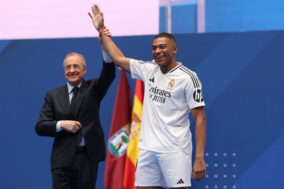 كيليان مبابي مع ريال مدريد
