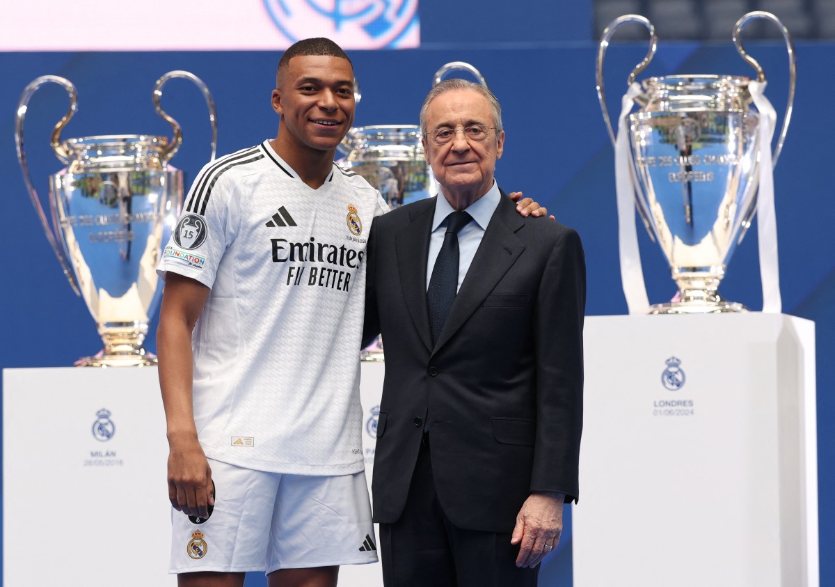 كيليان مبابي مع ريال مدريد