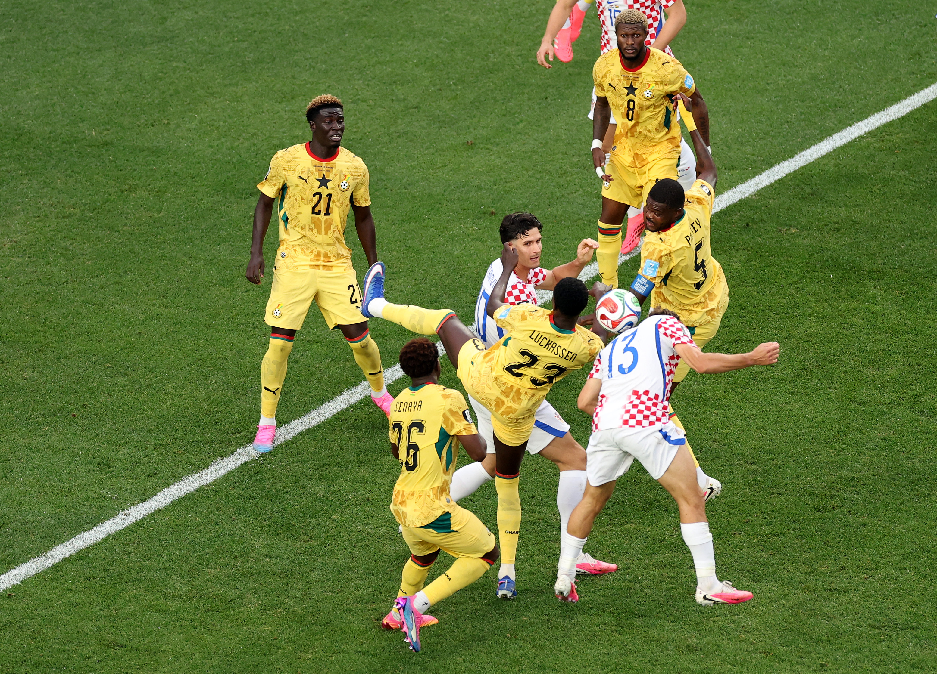 مباراة كرواتيا وغانا في كأس العالم 2026