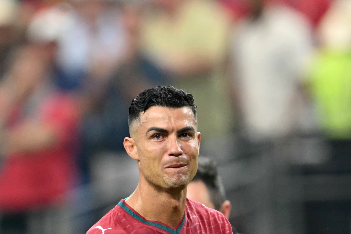 دموع رونالدو بعد الخروج من كأس العالم 2026