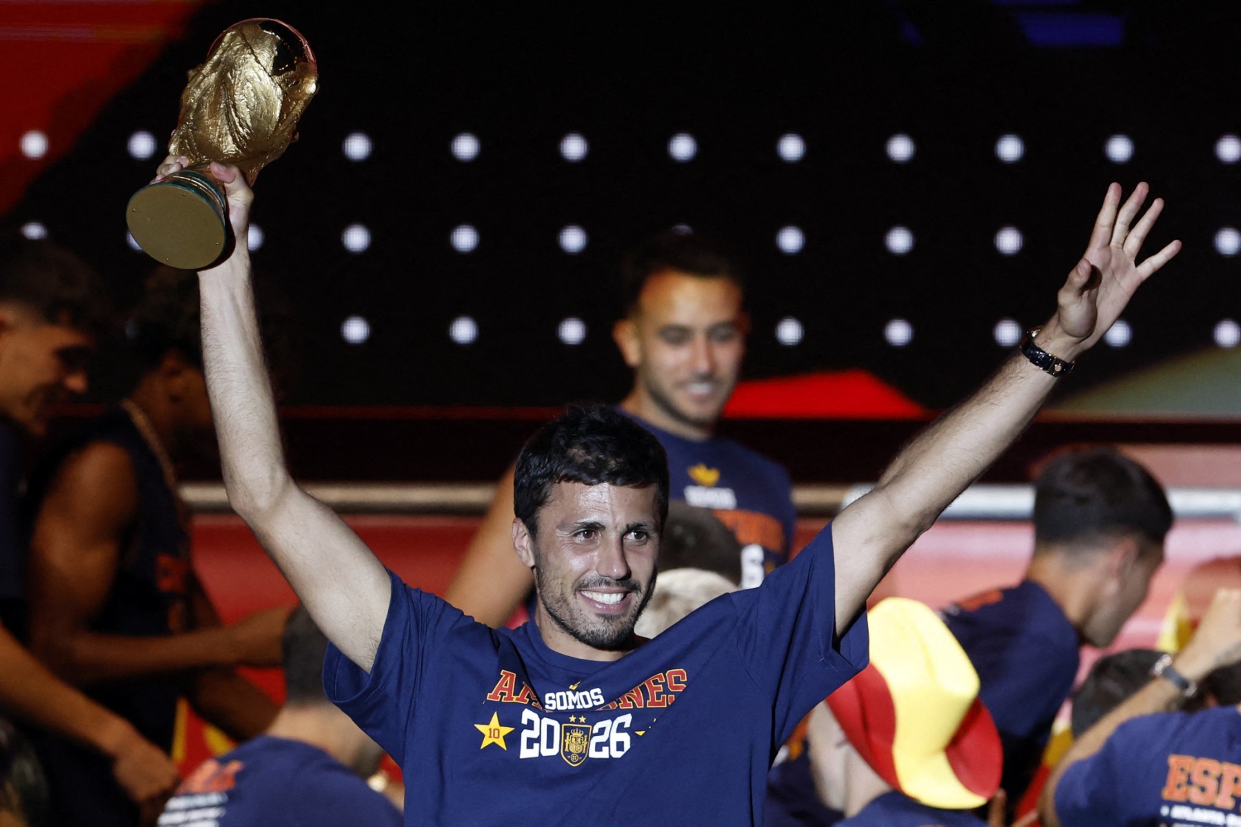 رودري نجم منتخب إسبانيا الذي حصل على جائزة أفضل لاعب في كأس العالم 2026