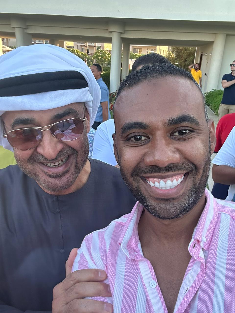 محمد بن زايد في الساحل الشمالي