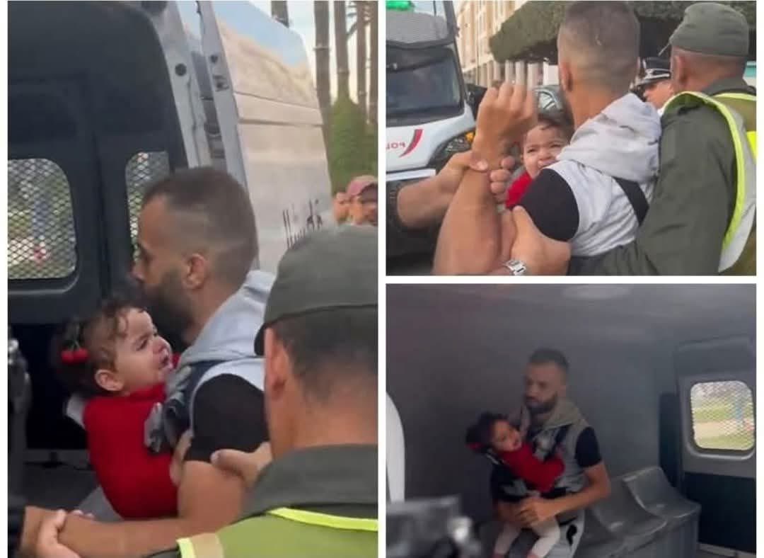 Moroccan father arrested with daughter