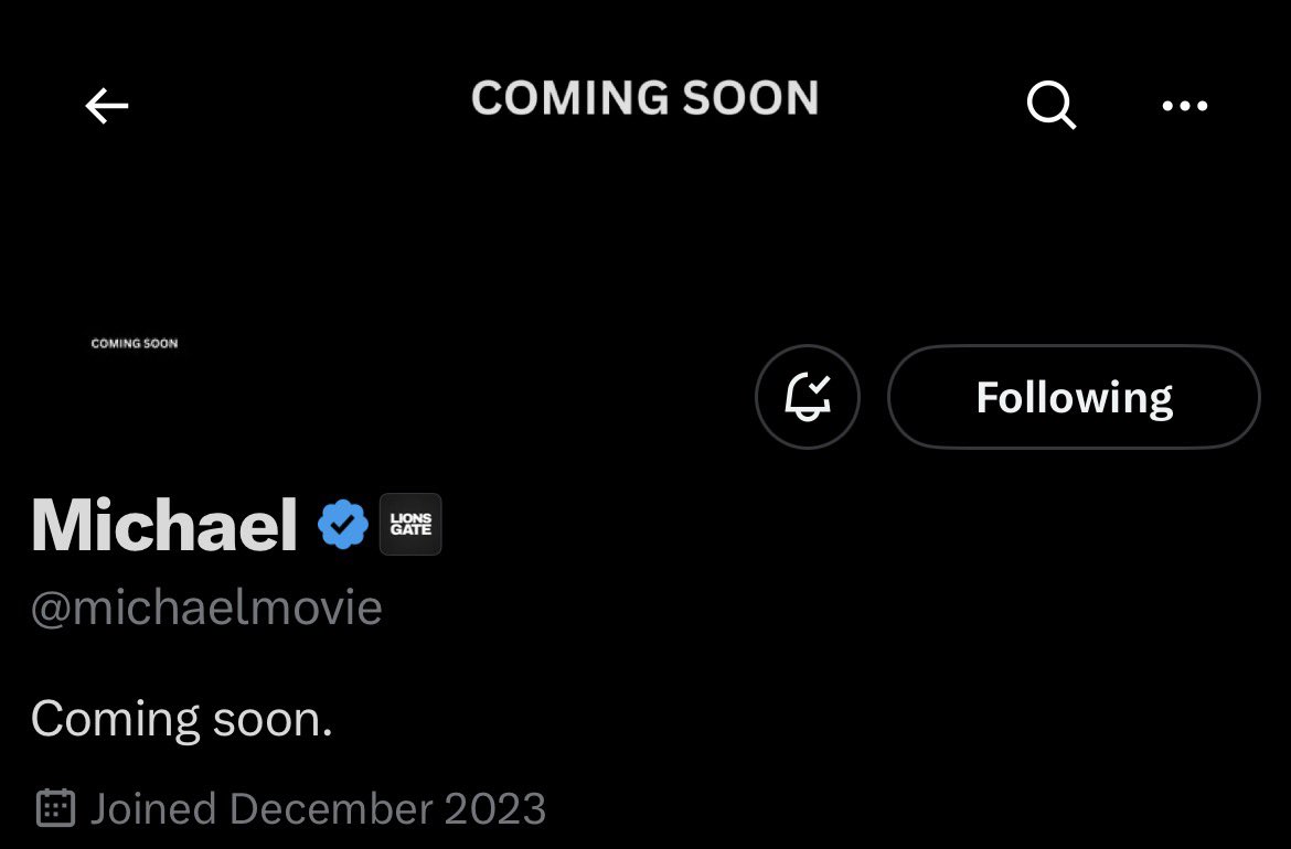 Michael Jackson biopic movie