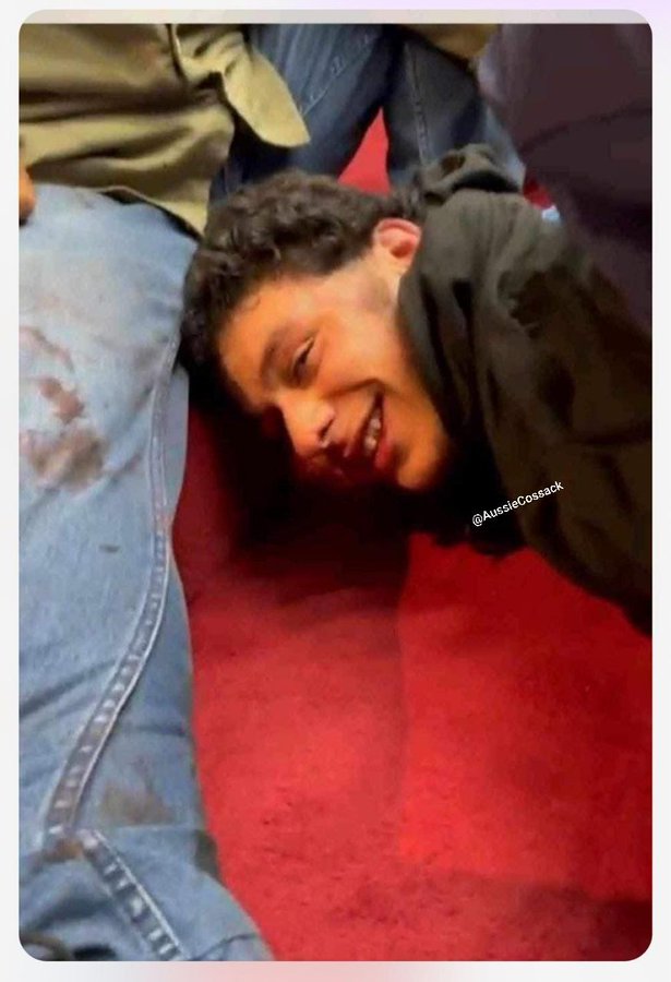 stabbing attacker