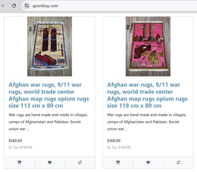 Muslim prayer rugs allegedly linked to Elias Rodriguez