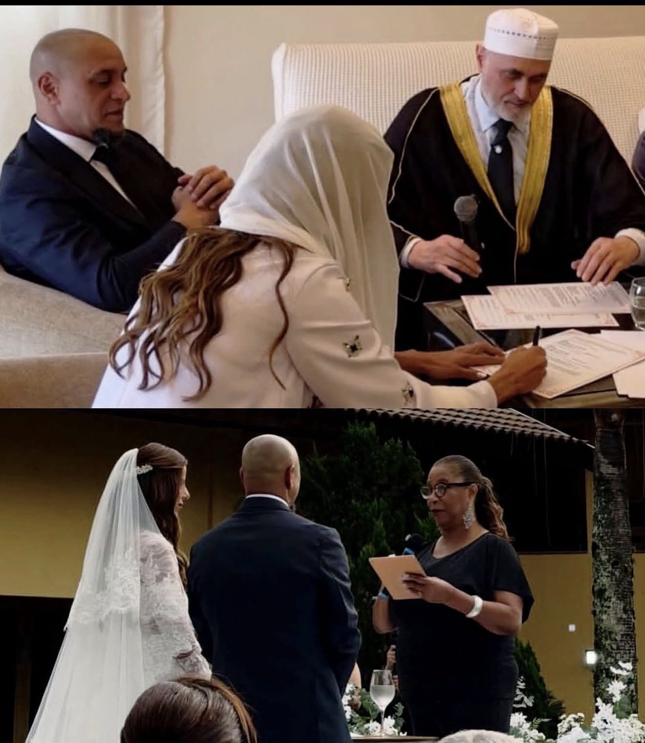Roberto Carlos wedding