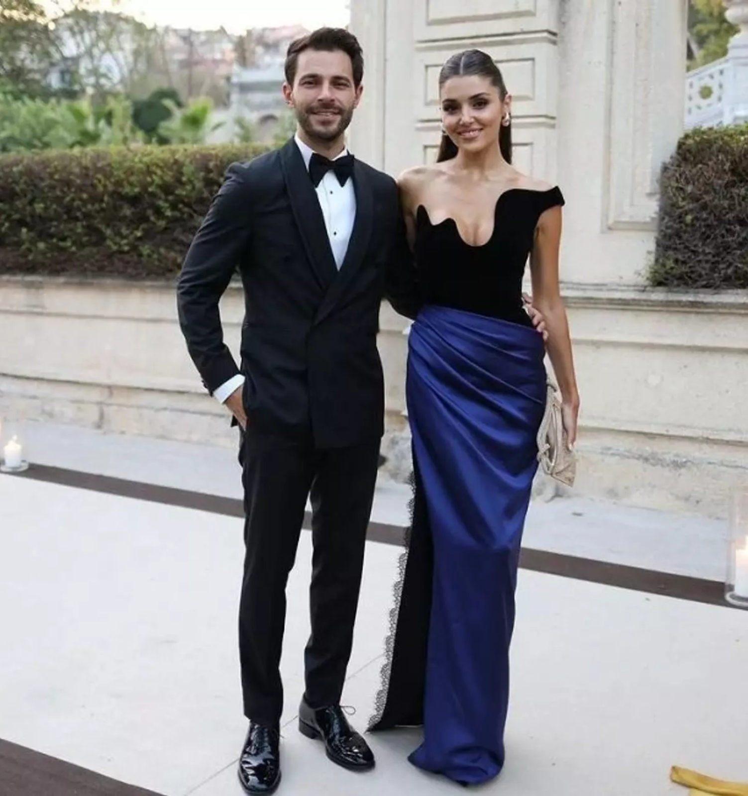 Hande Erçel and Hakan Sabancı attend Yasemin Taciroğlu wedding
