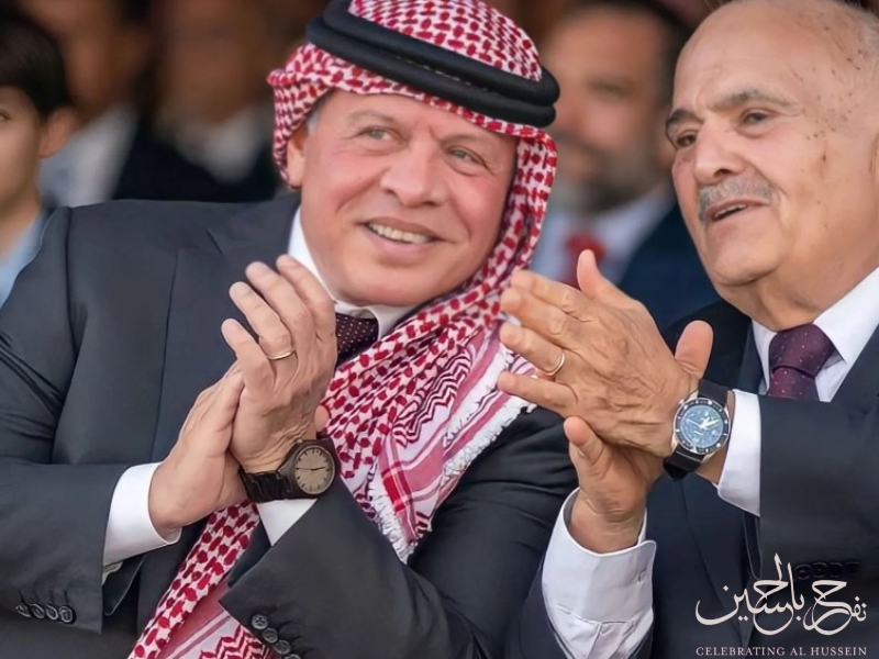 صور لحظات ملهمة وعائلية لجلالة الملك عبدالله الثاني 