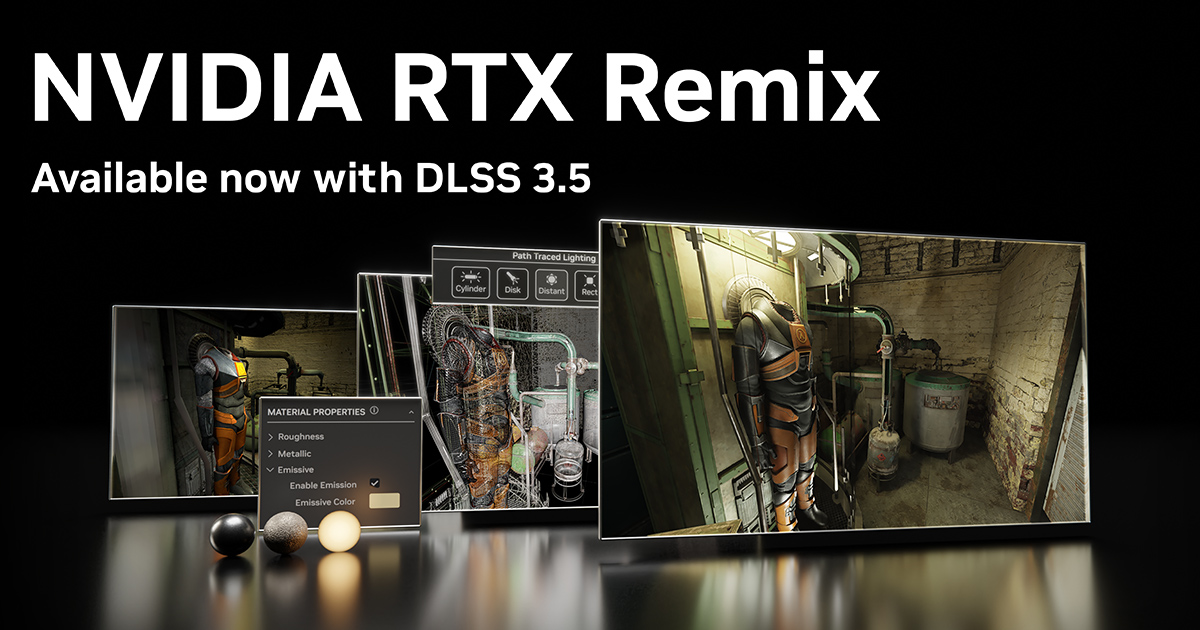 Nvidia RTX Remix with DLSS 3.5