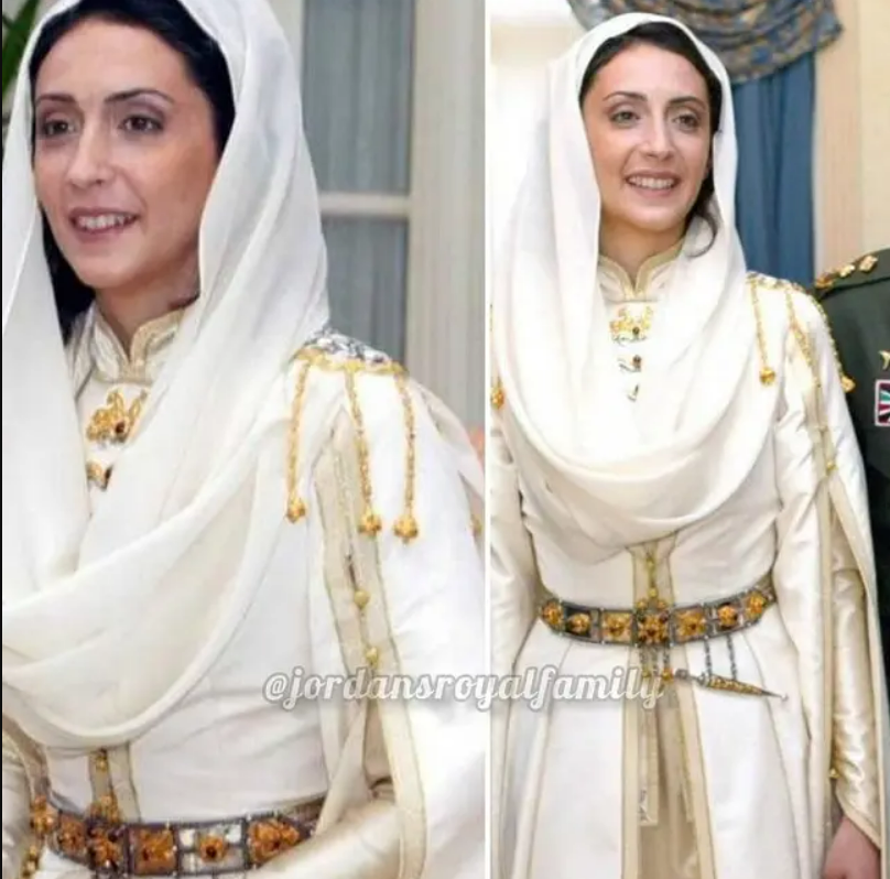 فستان زفاف الأميرة ريم العلي