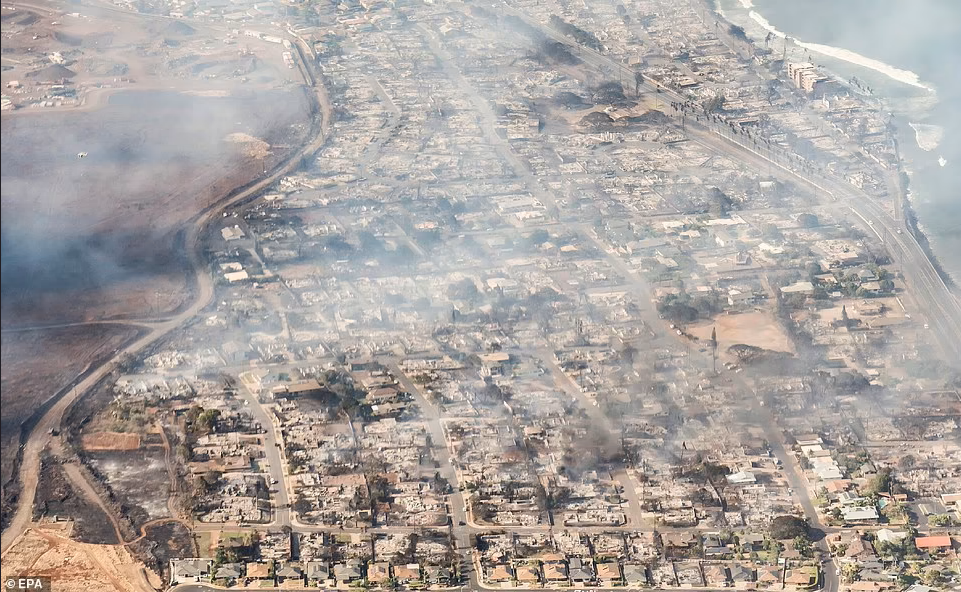 حرائق ماوي