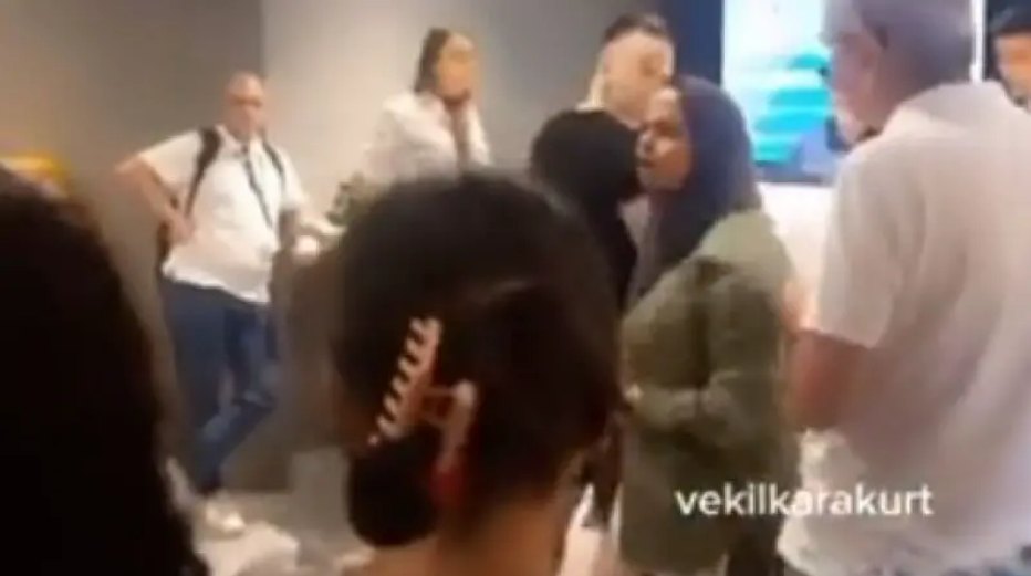 مضايقة فتاة خليجية في تركيا إسطنبول