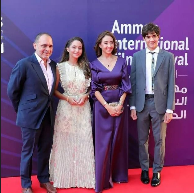 الأمير علي والأميرة ريم والأميرة الجليلة والأمير عبدالله 