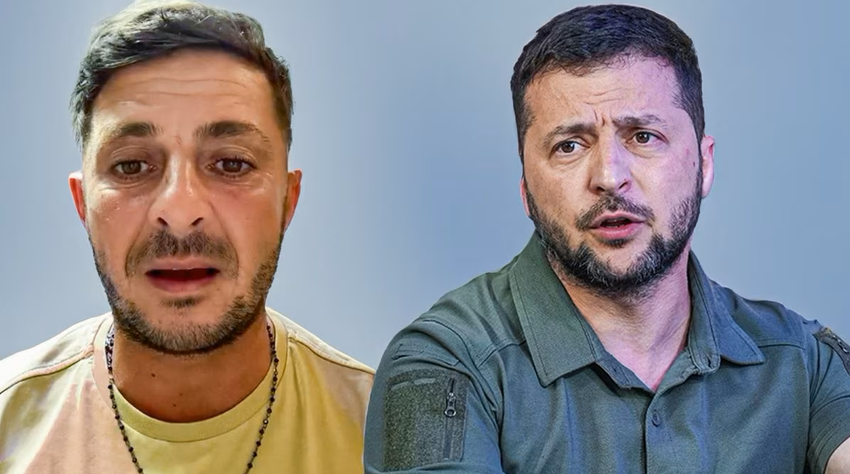 شبيه فولوديمير زيلينسكي