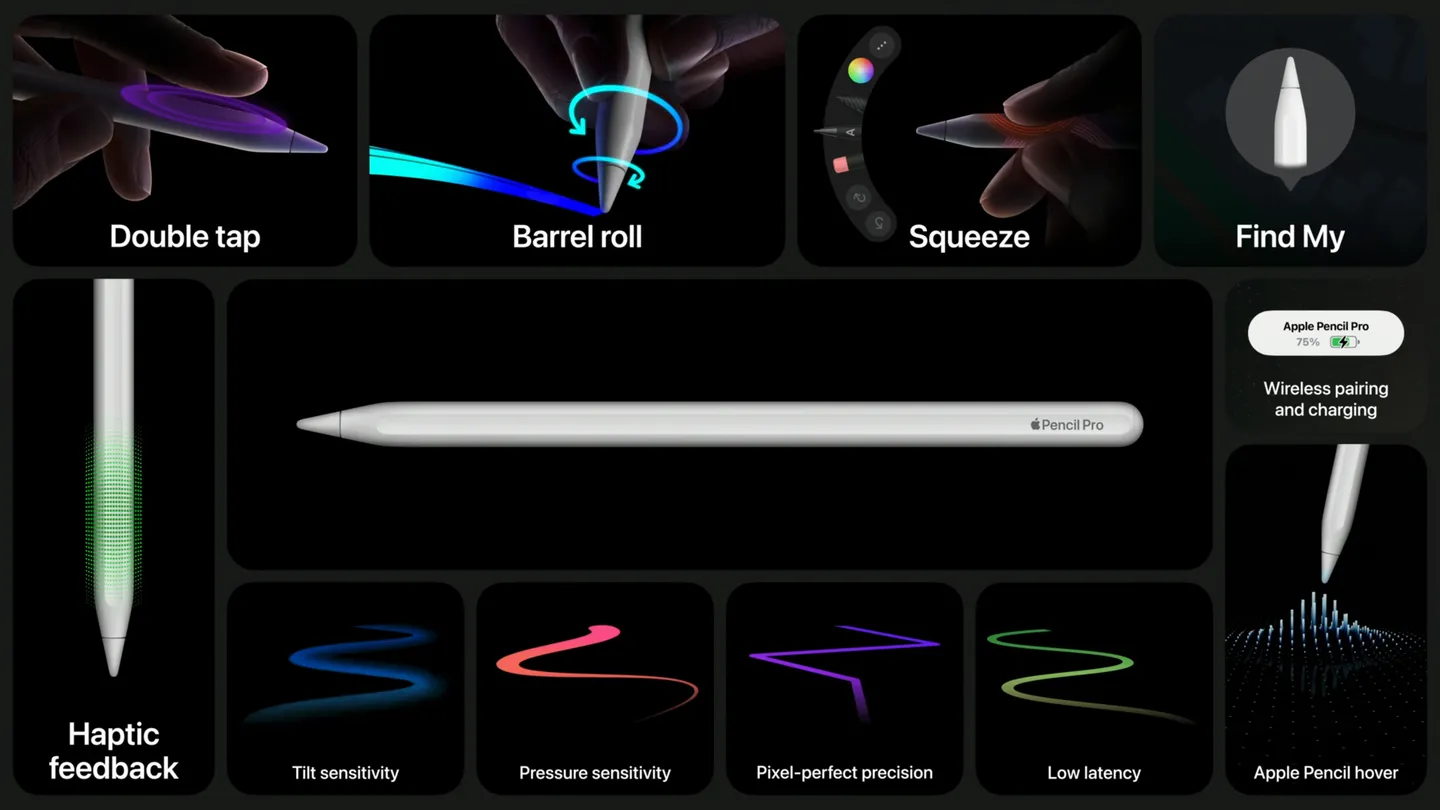 The new Apple Pencil Pro