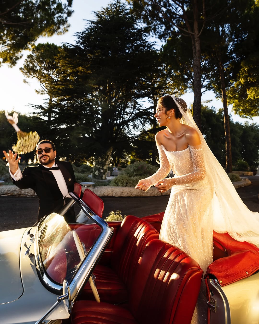 Daniella Rahme and Nassif Zeytoun