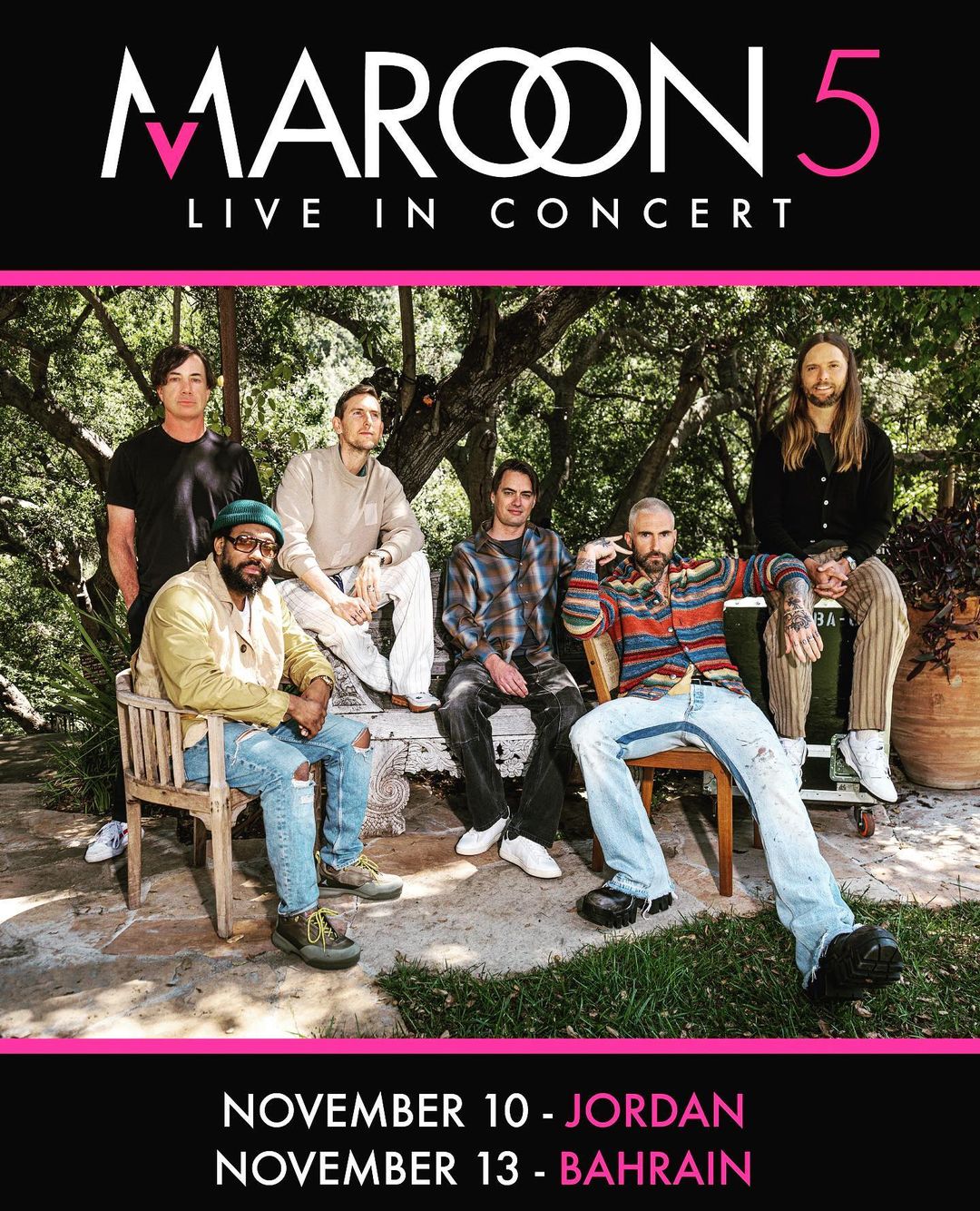 Maroon 5 concert cancelled in Amman, Jordan