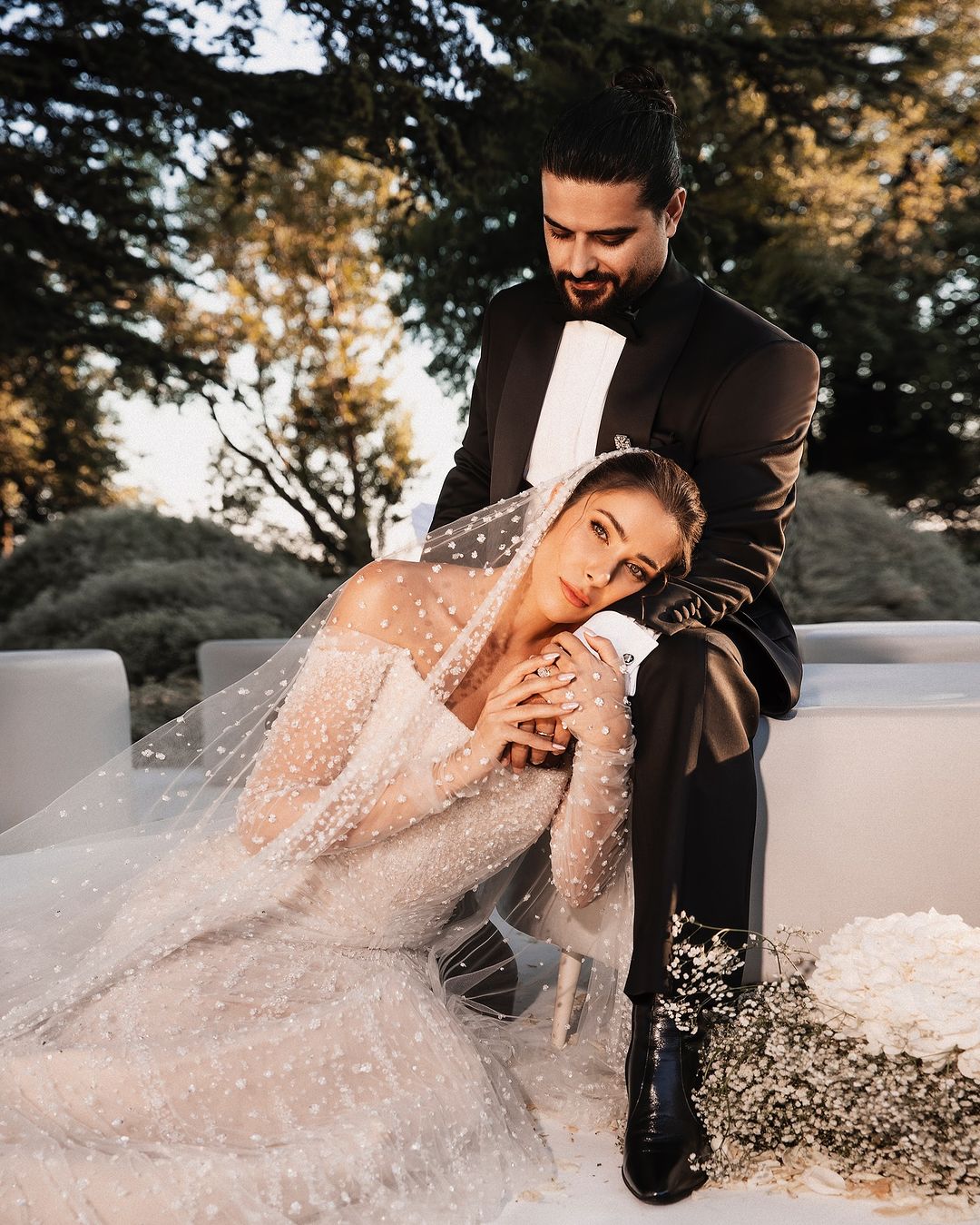 Nassif Zeytoun and Daniella Rahme