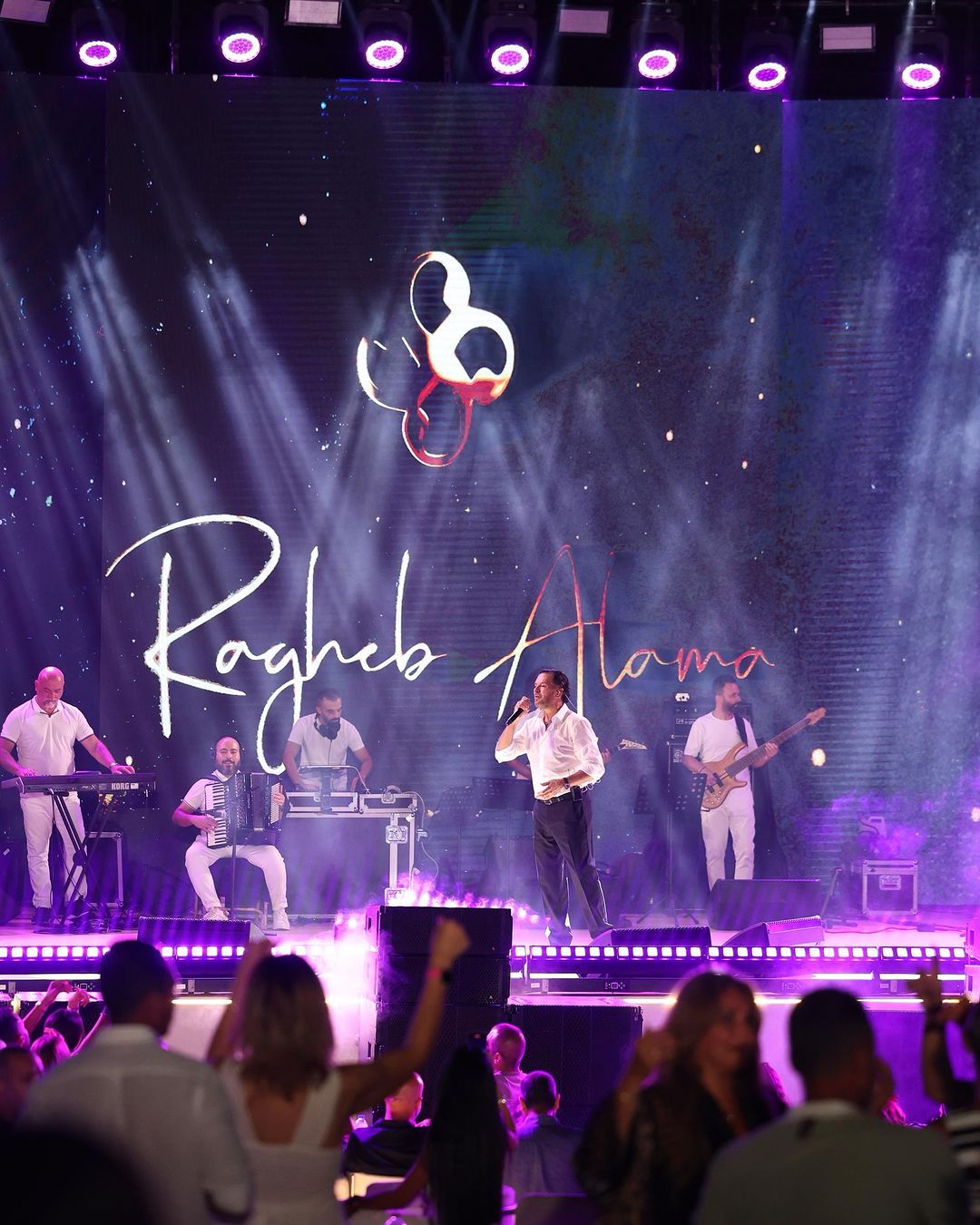 Lebanese star Ragheb Alama