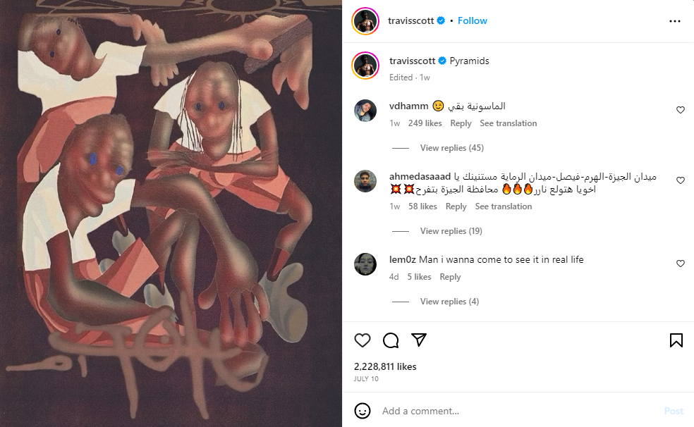 why travis scott concert cancelled in egypt