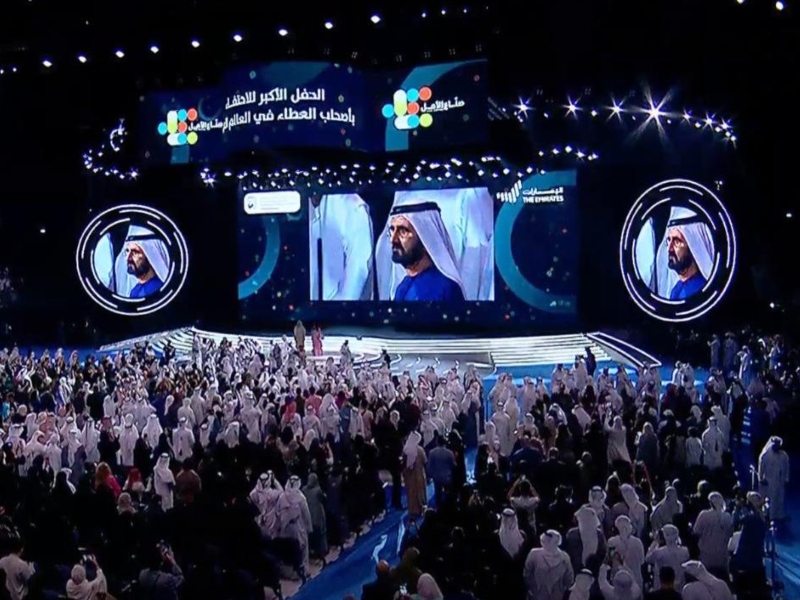 الليلة حفل "صنّاع الأمل العرب" 2024 في دبي
