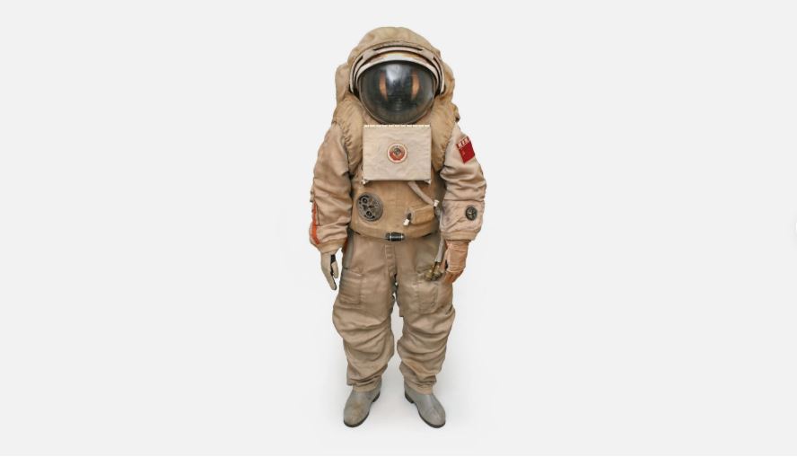 Soviet-era spacesuit