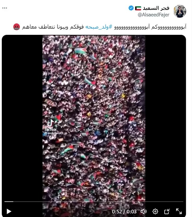 فجر السعيد تهاجم متظاهرين أردنيين