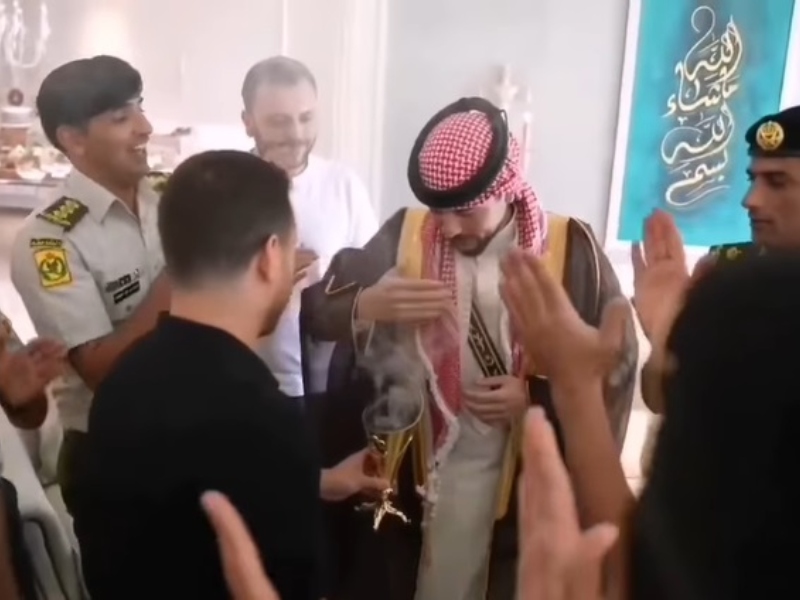 صور حفل توديع العزوبية للأمير الحسين بن عبدالله