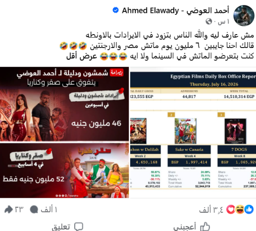 أزمة مفاجئة تهز الوسط الفني المصري.. ونقابة الممثلين تتدخل