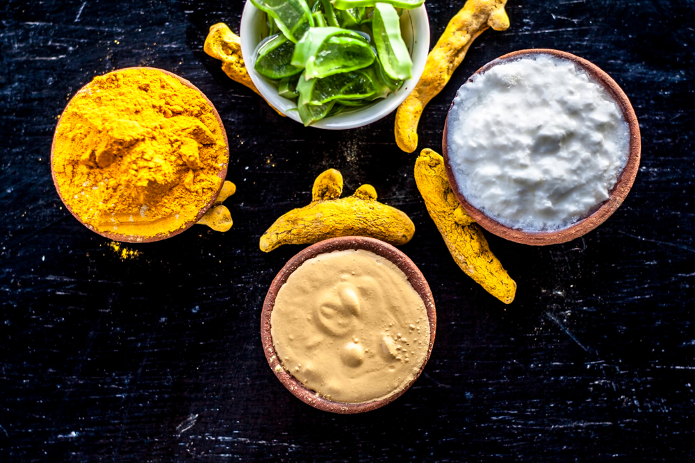 Turmeric and Milk Mask