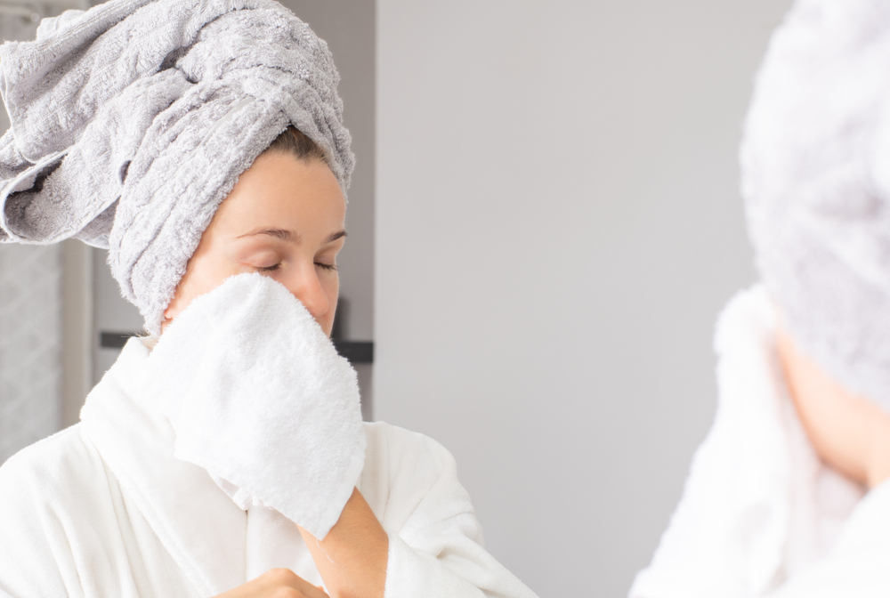 washing your face