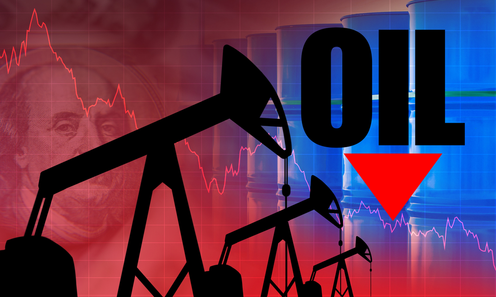 oil prices down