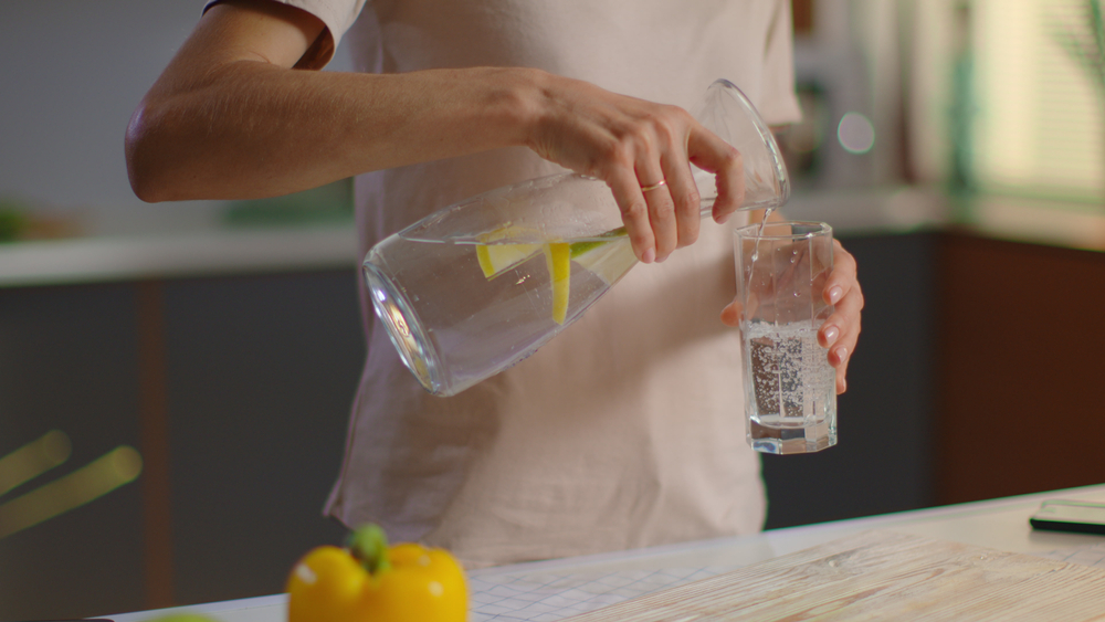lemon water