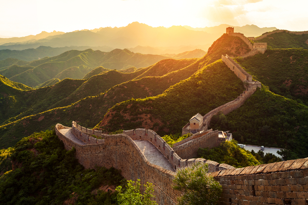 the Great Wall of China