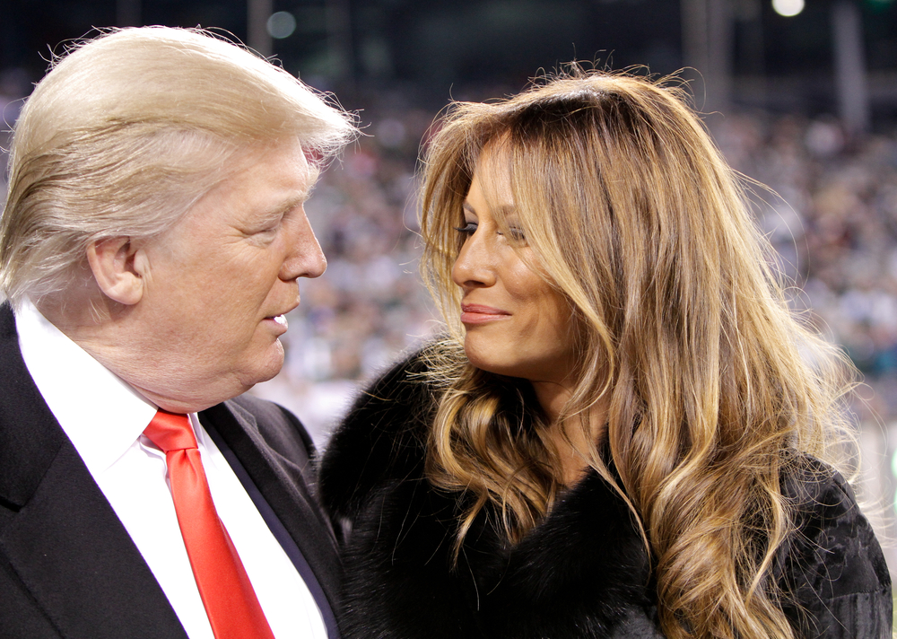 Donald Trump and Melania Trump