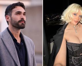 Turkish actor Sunay Kurtuluş and fashion designer Ayşegül Eraslan