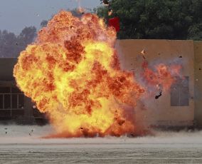 explosion in Iraq