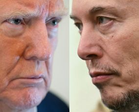 Trump and musk 