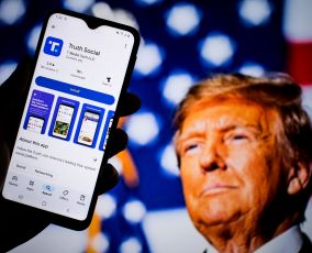 Donald Trump and his truth social Media Company 