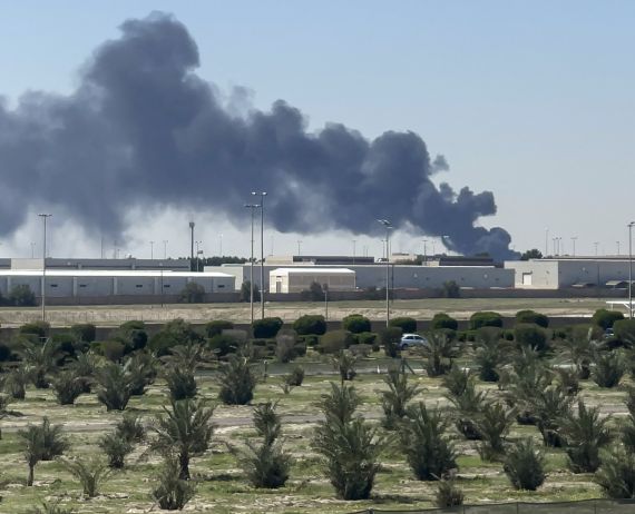 Iranian drones hit Kuwait and UAE energy facilities