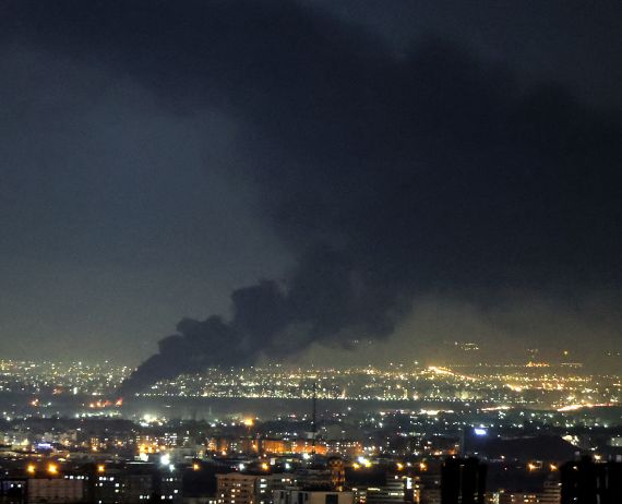 New strikes hit Tehran and Karaj hours after US-Iran truce announcement